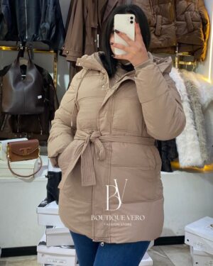 Doudoune Mi-Longue Amovible